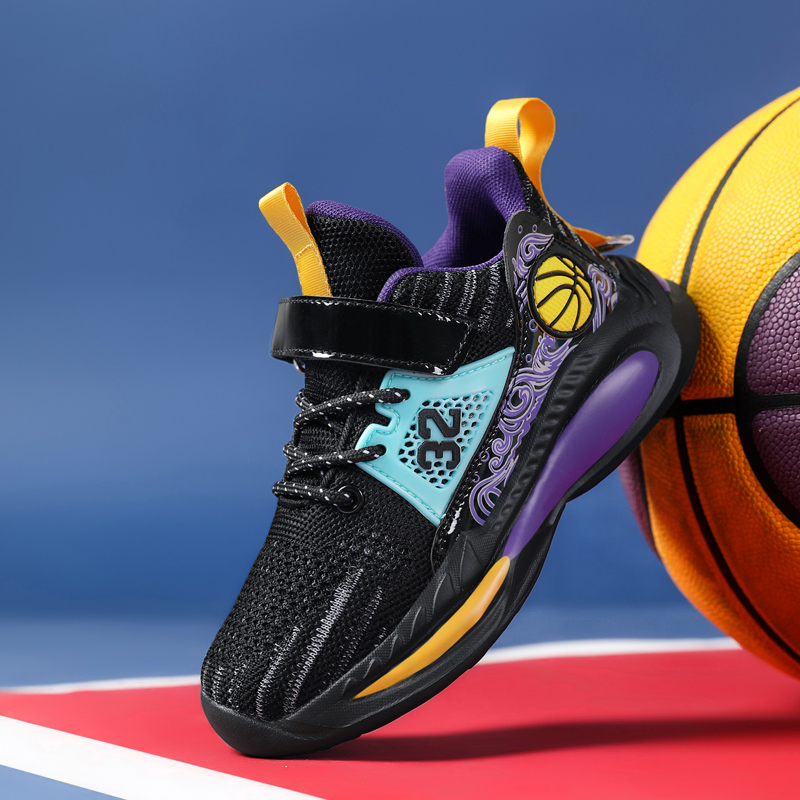 Velcro Hook Loop - Un par de zapatillas de baloncesto