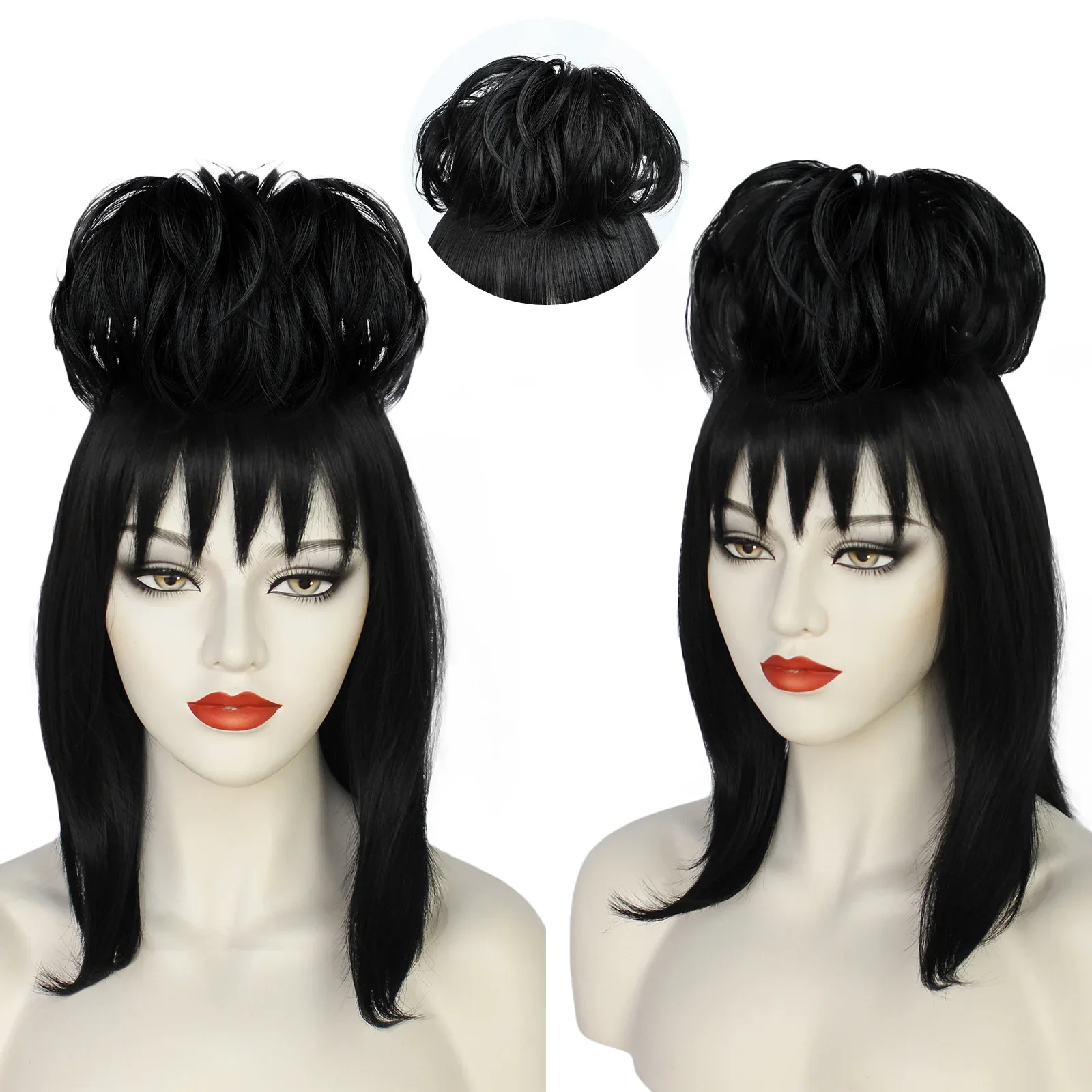 Cosplay Floating Prop - Peluca de Cosplay Lydia Deetz, vestido