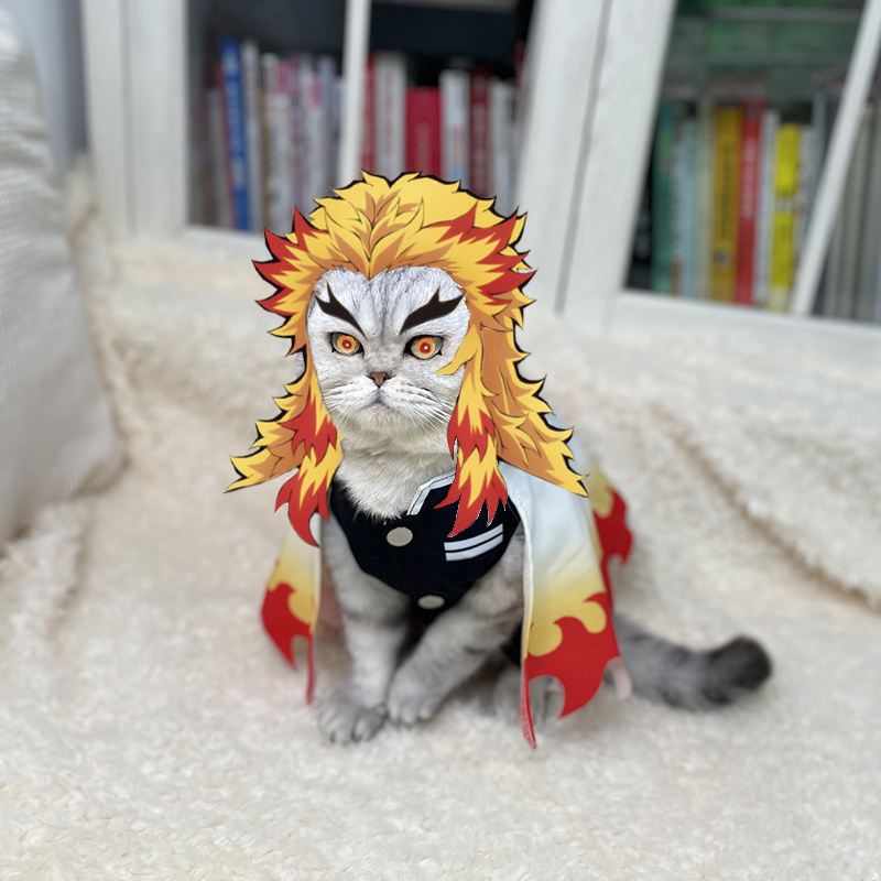 Disfraz de mascota Demon Slaye - Cosplay Flame Prop reseña y precio