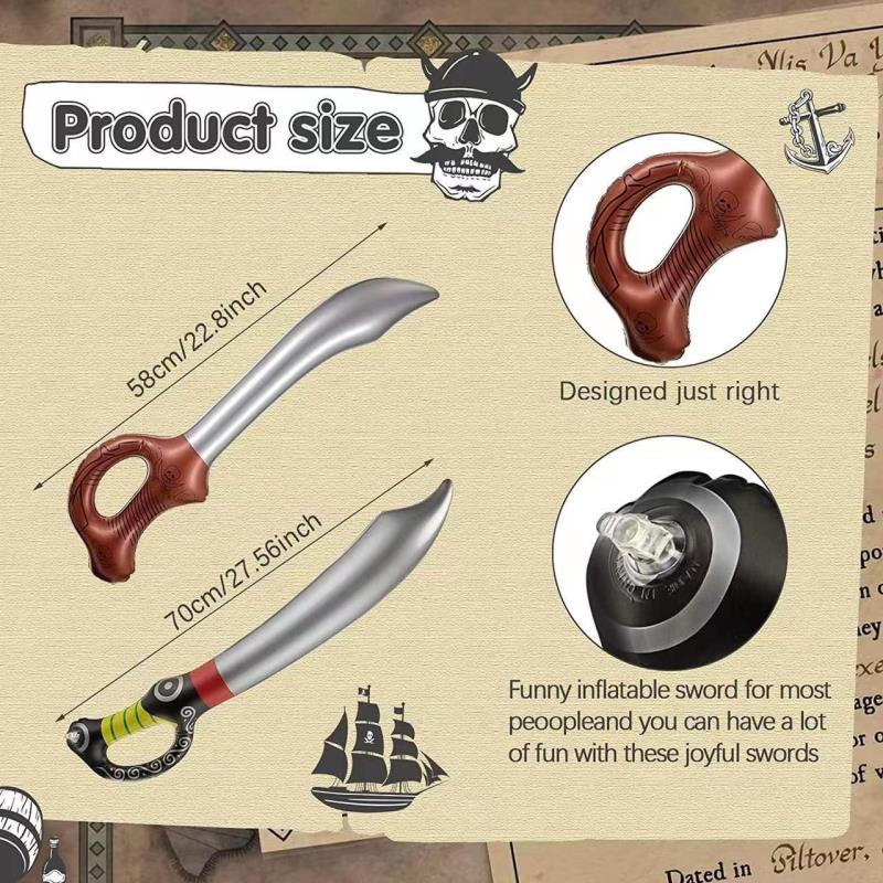 Espadas Piratas Inflables Dive - Cosplay Prop Knife reseña y precio