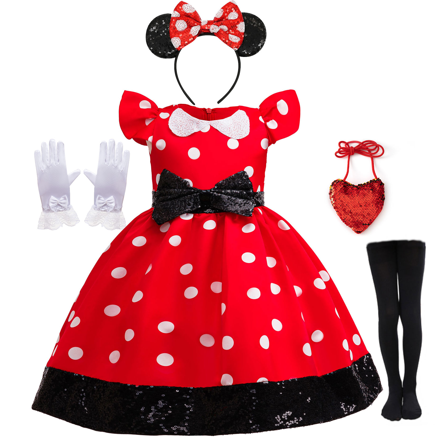 Lindo Vestido de Princesa con  - Cosplay Prop Bow reseña y precio