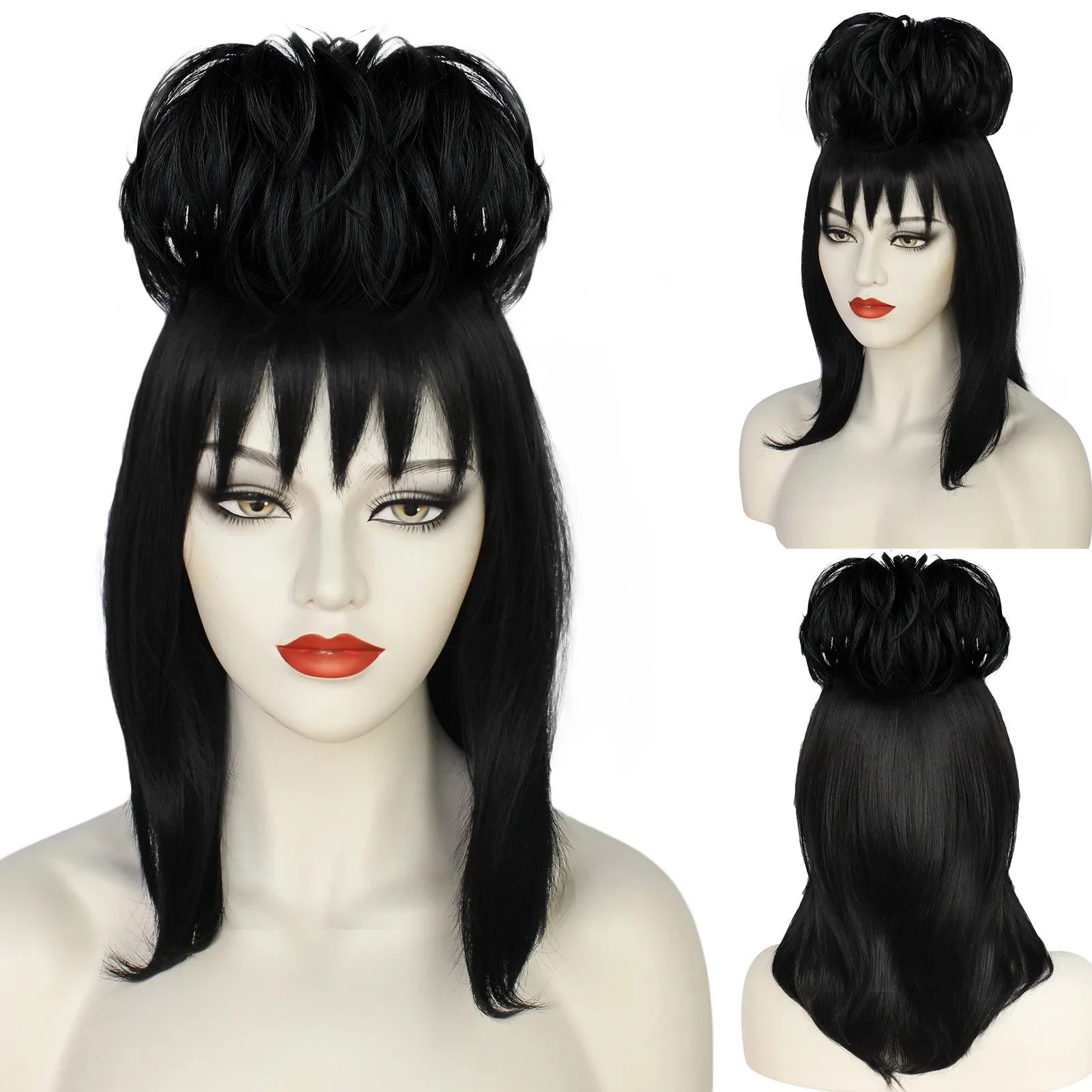 Peluca de Cosplay Lydia Deetz, - Cosplay Floating Prop reseña y precio