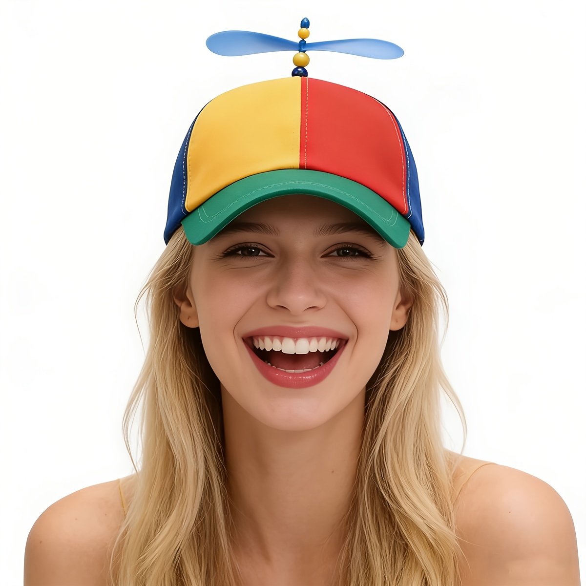Divertido sombrero multicolor  - Cosplay Fireball Prop reseña y precio