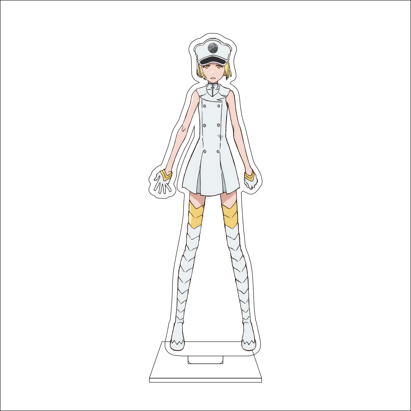 Figura Acrílica de 16 cm del A - Anime Cosplay Prop reseña y precio