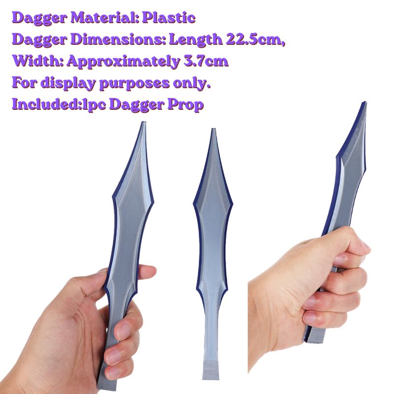 Abanico de Mano Azul MK para C - Cosplay Prop Blueprints reseña y precio